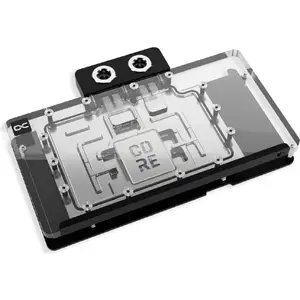 Cooling block Alphacool Core RX 9070 XT TUF+ Prime Transparent Chrome backplate