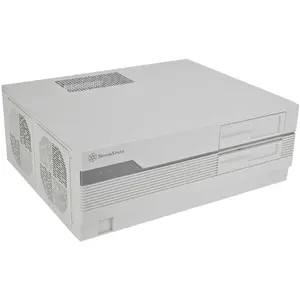 Datora korpuss SilverStone SST-FLP01W HTPC korpuss krēmkrāsas