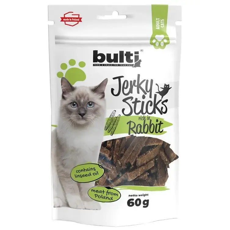 Kaķu kārumi BULTI Jerky Sticks Trusis