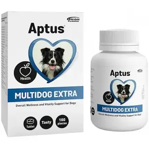Tablet supplement Aptus Multidog extra — vitamins and minerals for adult dogs, 100 tablets, 200 g