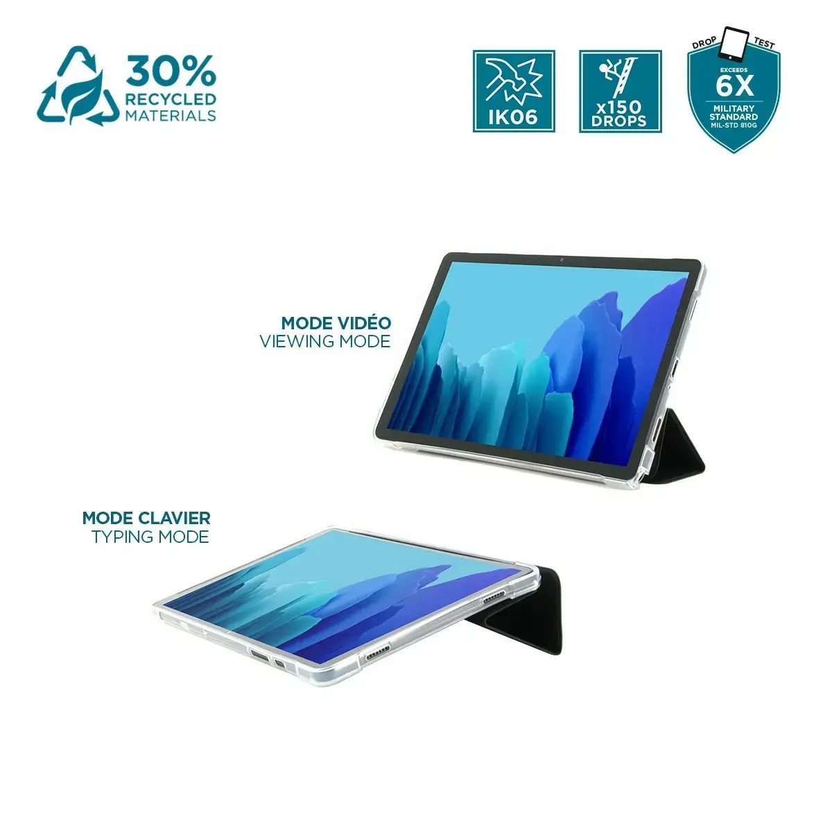 Folio Case Mobilis Edge Samsung Tab A9+ 11" Photo 3