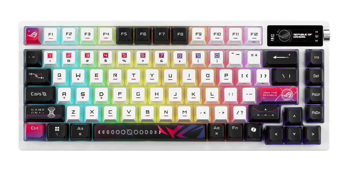 Asus ROG Azoth X mehāniskā spēļu