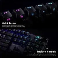 Asus ROG Strix Scope II X ROG NX Snow V2 tastatūra Photo 13