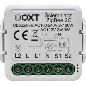 Модуль диммера OXT mini 2 контура ZigBee TUYA — OXT 062050