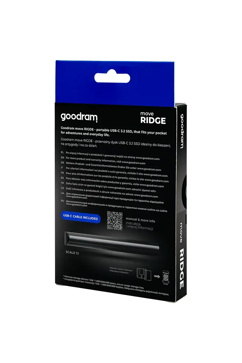 Goodram SSDR-GMRE-01T-K0 external solid state drive SSDR-GMRE-01T-K0 Photo 9