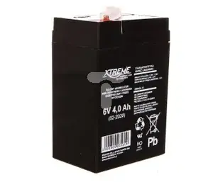 Lead-acid Rechargeable Battery XTREME 6V 4Ah (model 82-202)