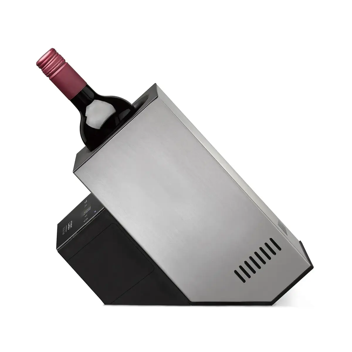 Caso WineCase Deluxe Inox wine cooler — single-bottle Photo 3