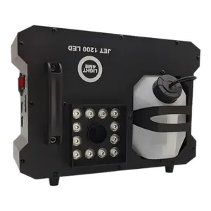 Dūmu mašīna LIGHT4ME JET 1200 LED vertikāla 1200W dūmu ģenerators