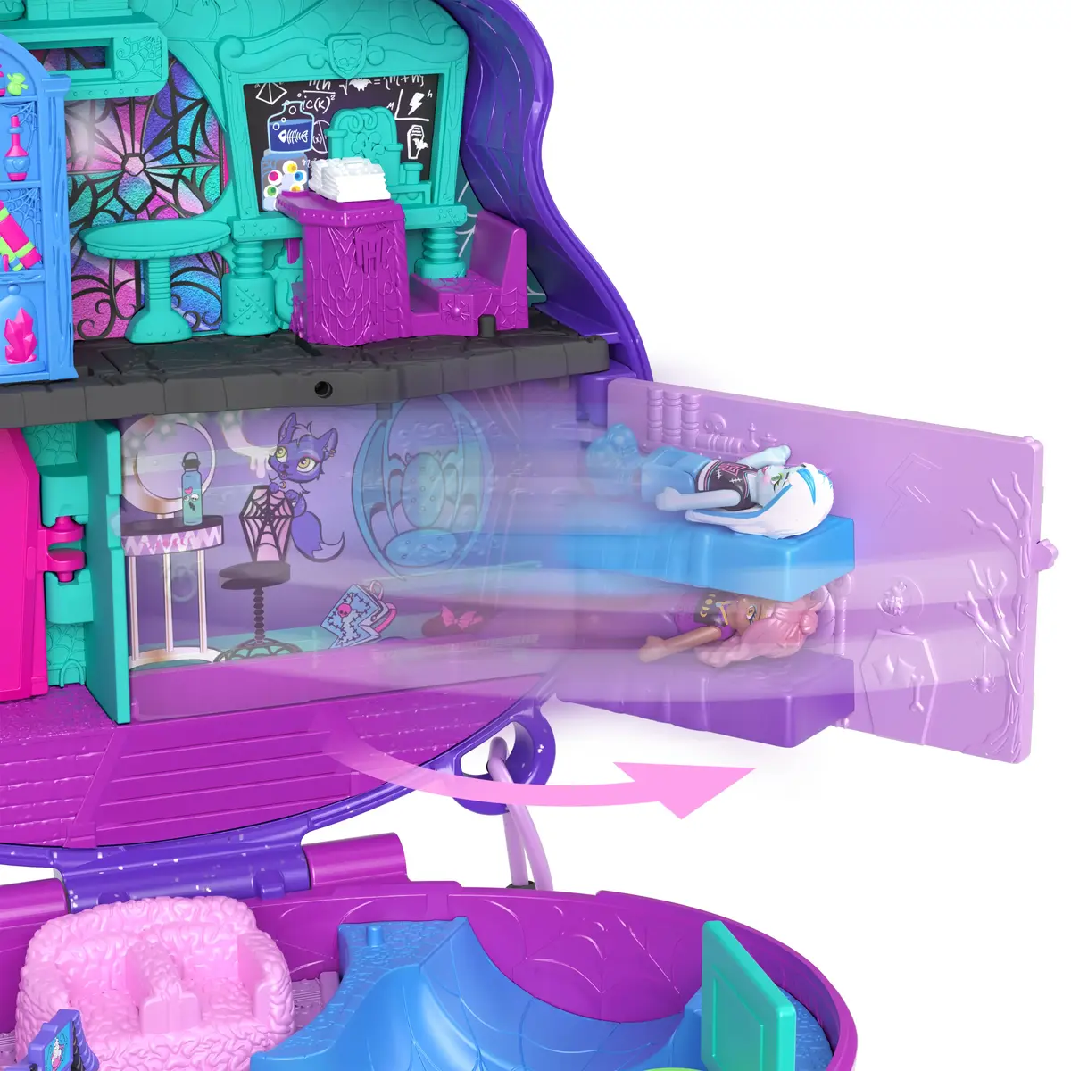House Polly Pocket Monster High Compact Photo 2