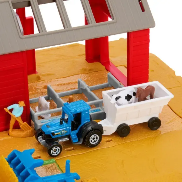MATTEL HRY42 набор — трактор со звуком и животные Photo 4