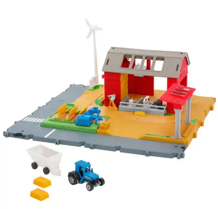 MATTEL HRY42 набор — трактор со звуком и животные Photo 6