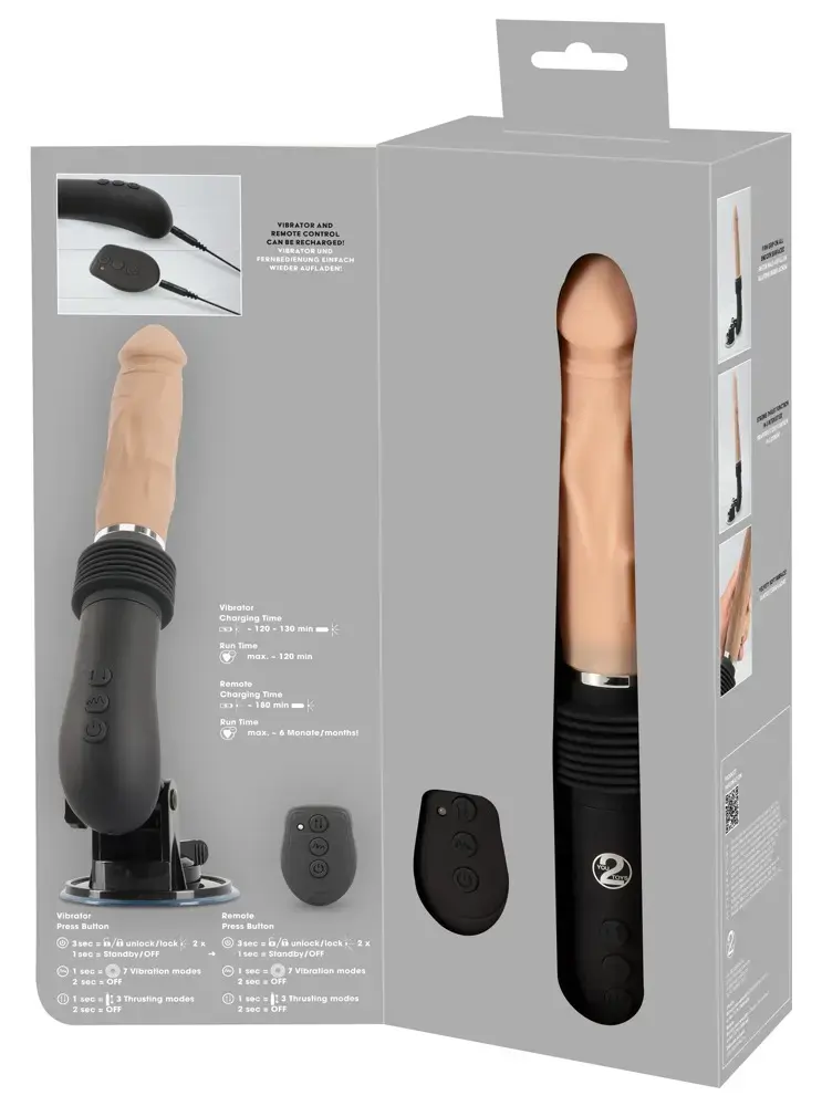 you2toys RC Fucking Machine 3 — траcтвующий вибратор Photo 12