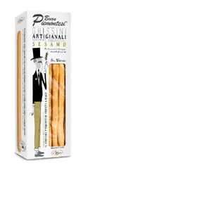 Breadsticks Buon Piemontesi Sesamo — sesame breadsticks with rice flour 180 g
