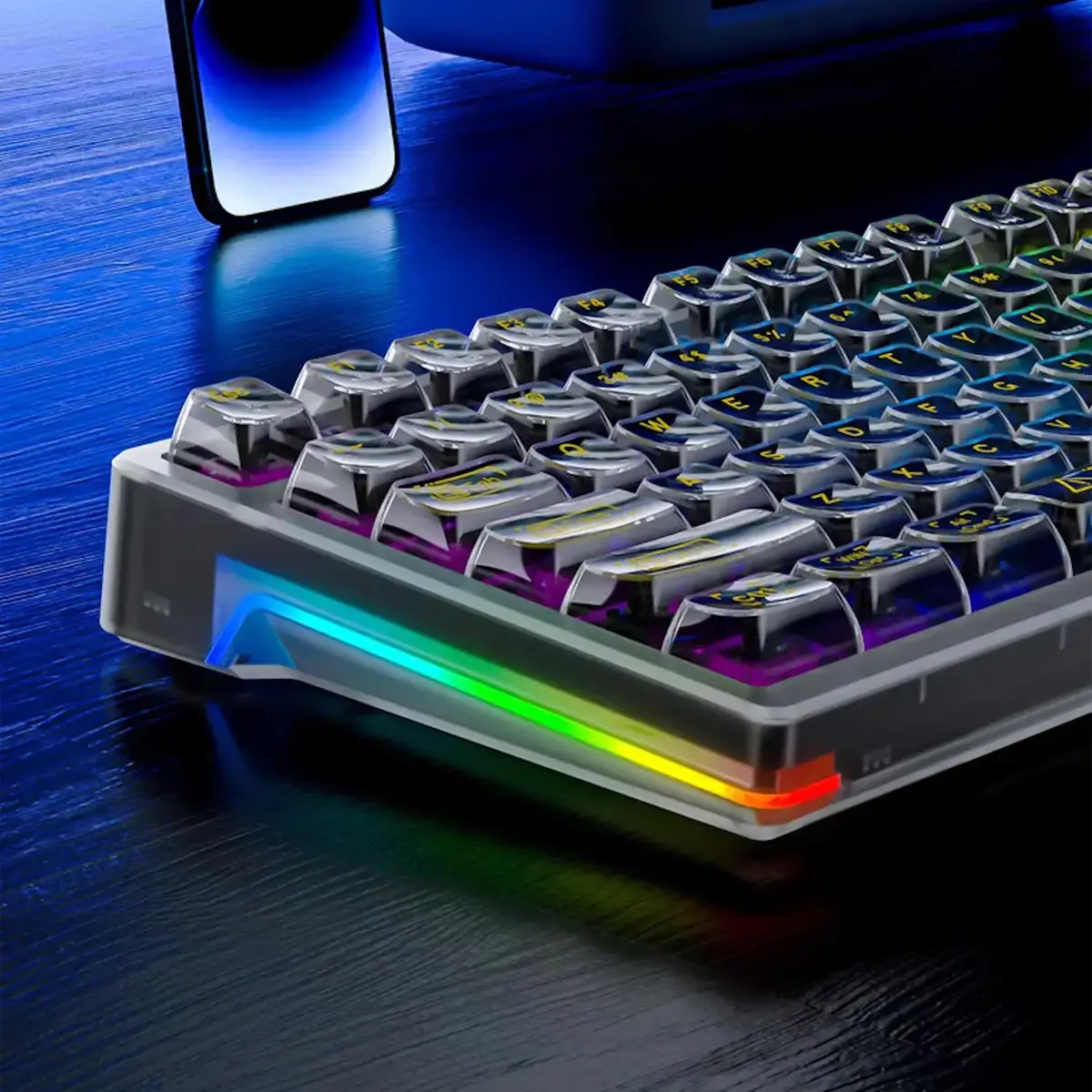 AULA F98 Pro mechanical wireless keyboard Photo 5