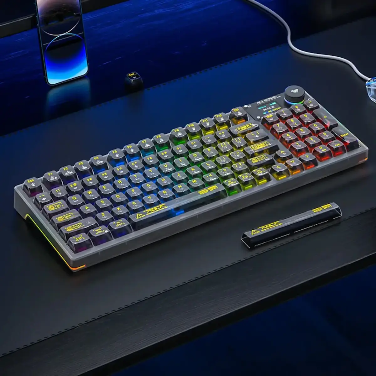 AULA F98 Pro mechanical wireless keyboard Photo 6