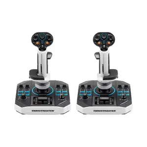Flightstick Thrustmaster Sol-R 2 HOSAS Space Sim Duo — Wired USB Type-C, Analogue/Digital, Black/White