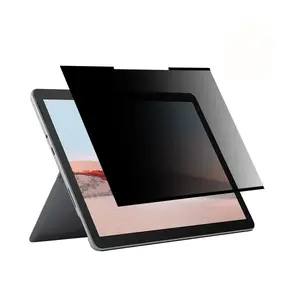 Frameless privacy filter MOBILIS 016428 for 13" (33 cm) tablet display, anti-reflective, anti-glare, transparent/black