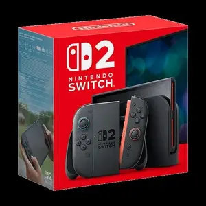 Spēļu konsole NINTENDO Switch 2 Black — 7,9" LCD 1920×1080, 120 Hz, 256 GB, 5220 mAh akumulators, Wi‑Fi 6, HDR10