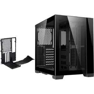 Computer case lian li O11 Dynamic Mini black with Mini Riser Card PCIe 4.0 (GABU-289)