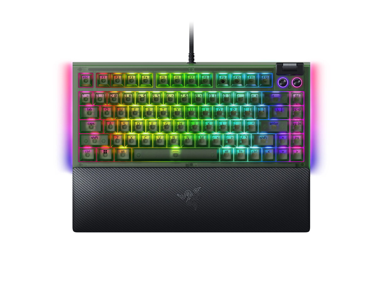 Razer BlackWidow V4 75% Mehāniskā Spēļu