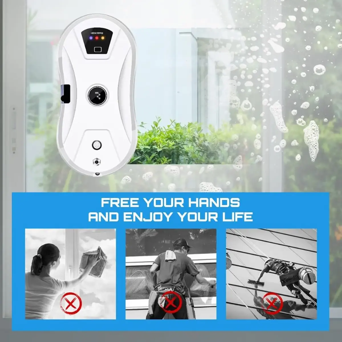 Riff RF-VAC625 window vacuum cleaner 90W Photo 4