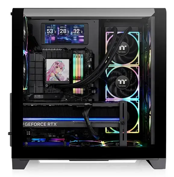 Korpuss Thermaltake View 390 Air Midi Tower Photo 2