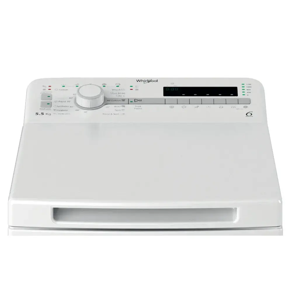 WHIRLPOOL TDLR55140SEU veļasmašīna 5,5 kg Photo 6