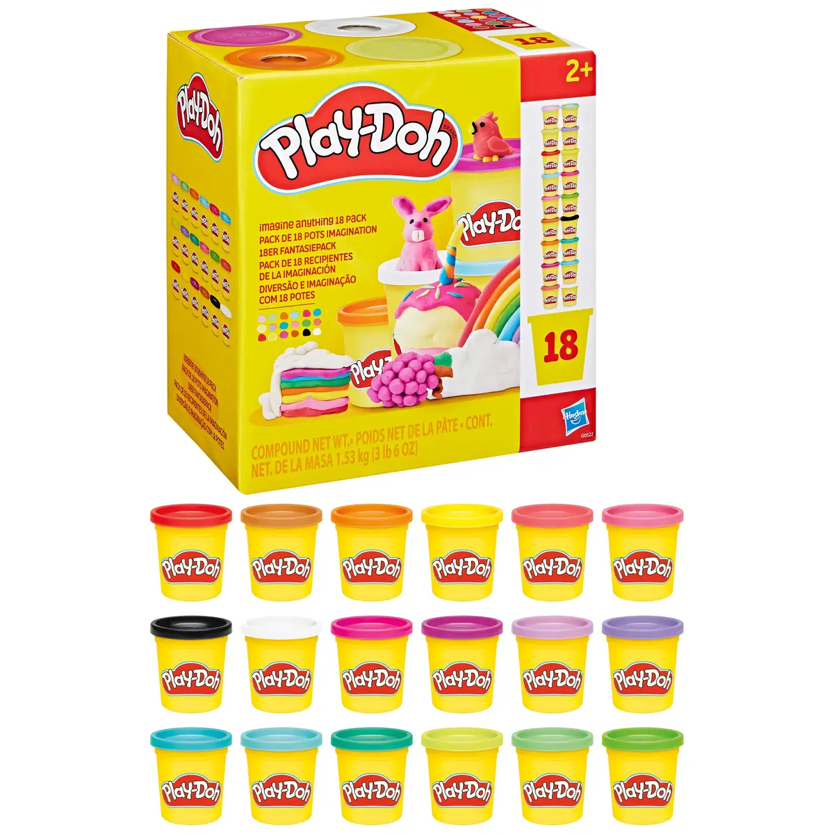 Play-Doh G0522 — набор моделирующей массы 18 шт. Photo 3