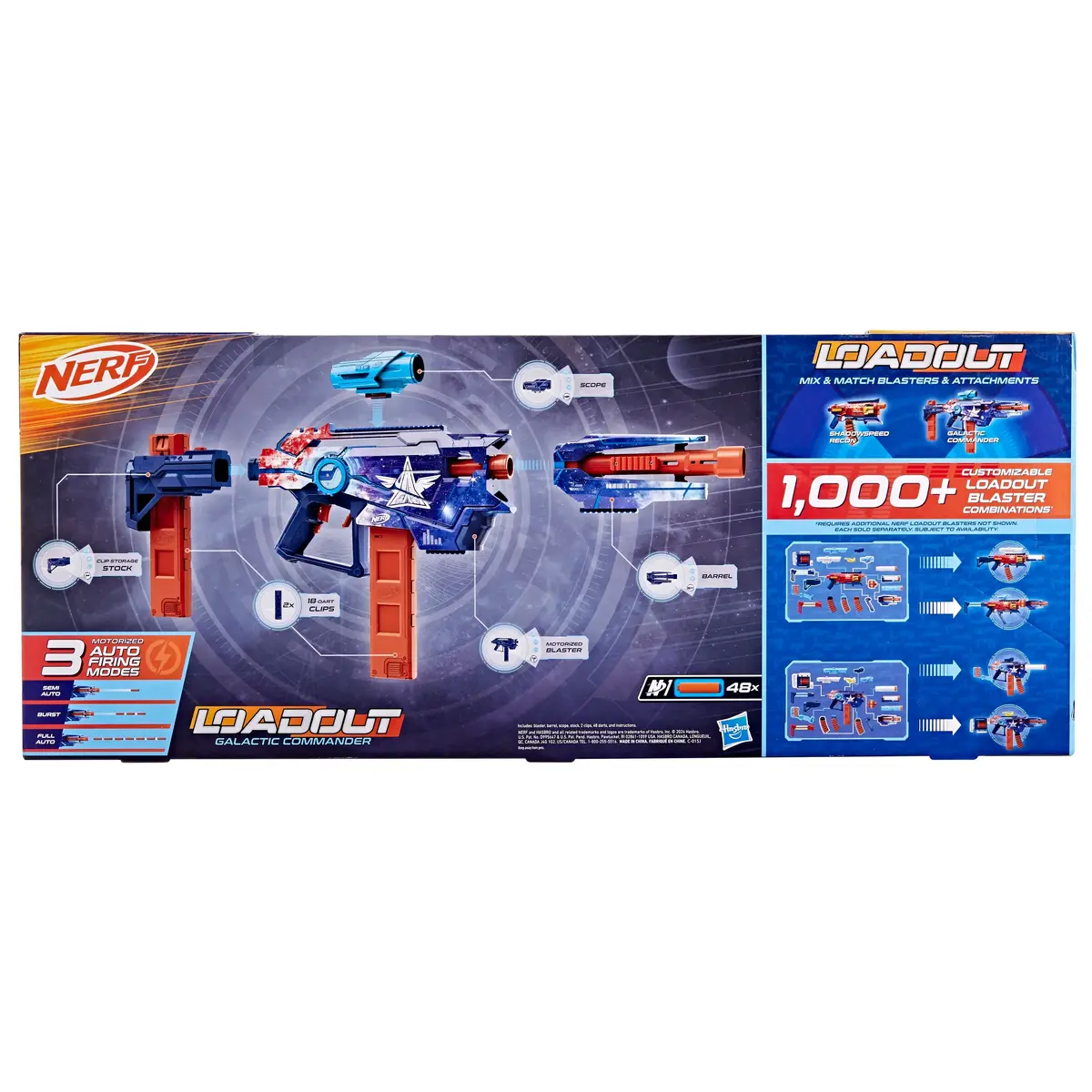 Бластер NERF Loadout Galactic Commander G1580 Photo 5