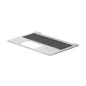 Laptop top cover with keyboard HP N93088-131 — black