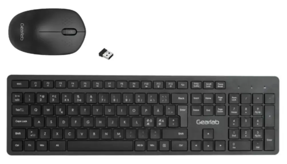 ESTUFF GLB212011-NORDICCOMBO Bezvadu tastatūras un peles