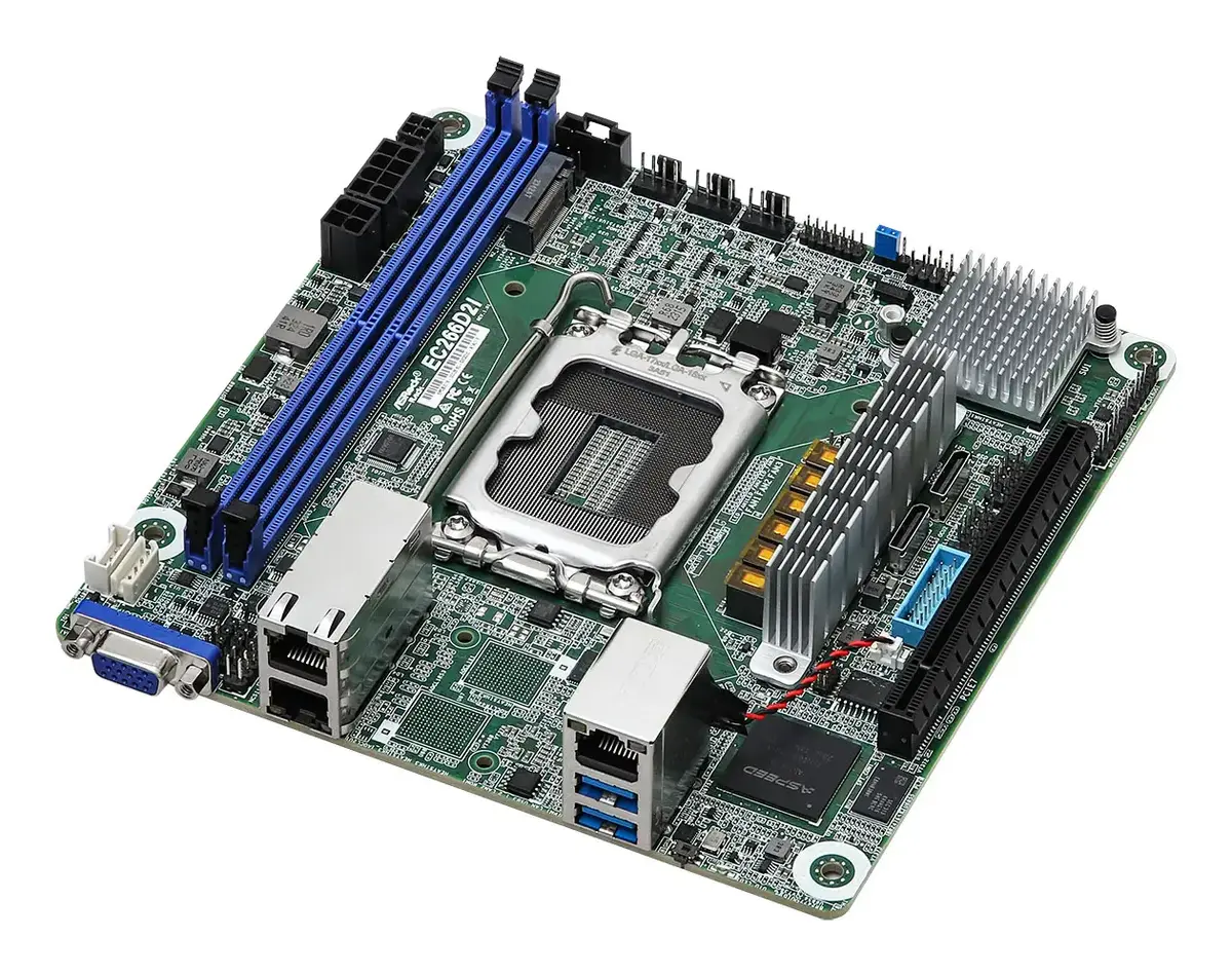 Asrock EC266D2I Motherboard Intel C266 LGA 1700 Photo 2