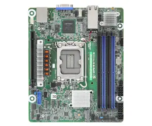ASRock EC266D4ID-2T/X550 mini ITX serveru mātesplate, Intel C266, LGA1700, 4× DIMM DDR5 līdz 32 GB, Intel X550 10GbE