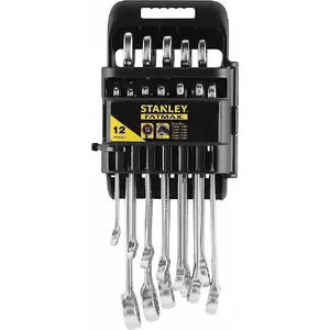 Combination wrench set 12 pcs. STANLEY ST-FMMT82845-0