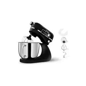 Kitchen robot Evolveo DigiChef2 with 6 L metal bowl and digital display, black
