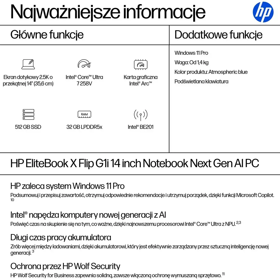 Laptop HP EliteBook X Flip G1i Photo 4