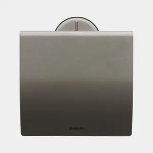 Brabantia 483363 Sienas tualetes papīra turētājs sudraba un balts