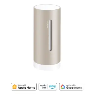 Digital Weather Station Netatmo NIM-S Sand — indoor thermometer, hygrometer, air quality, battery-powered (AAA)