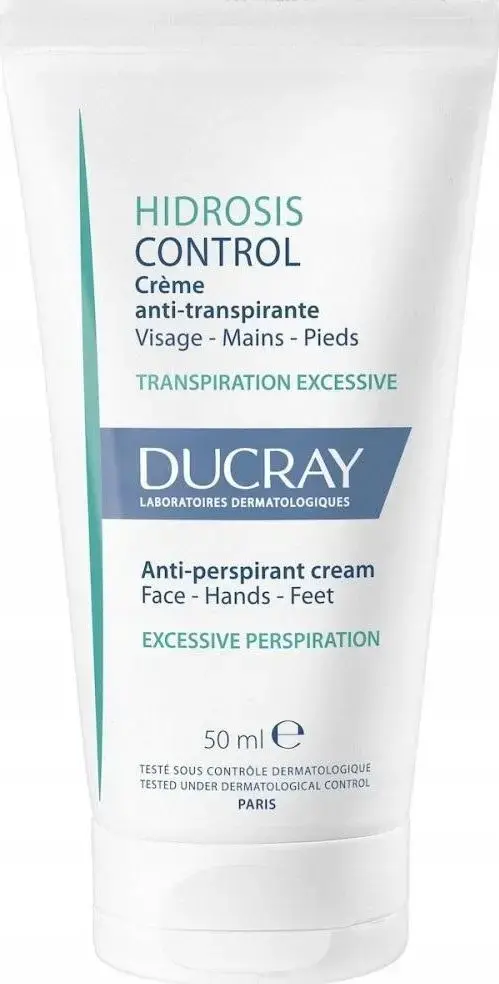 Ducray Hidrosis Control antiperspirants pēdu krēms