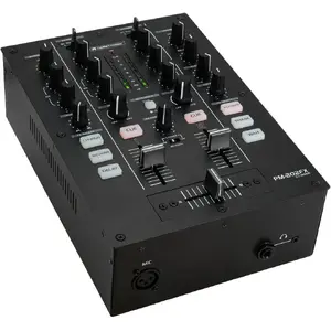 2-Channel DJ Mixer Omnitronic PM-202FX with Filter and Bluetooth