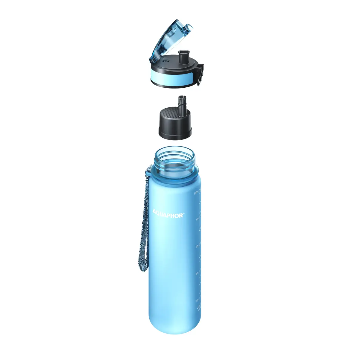 Aquaphor City filtra pudele 500 ml, maināms filtrs Photo 3