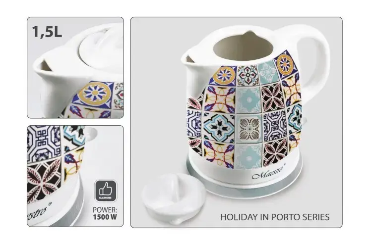 Электрический чайник Maestro MR-066-PORTO 1,5 л 1200 Вт Photo 5