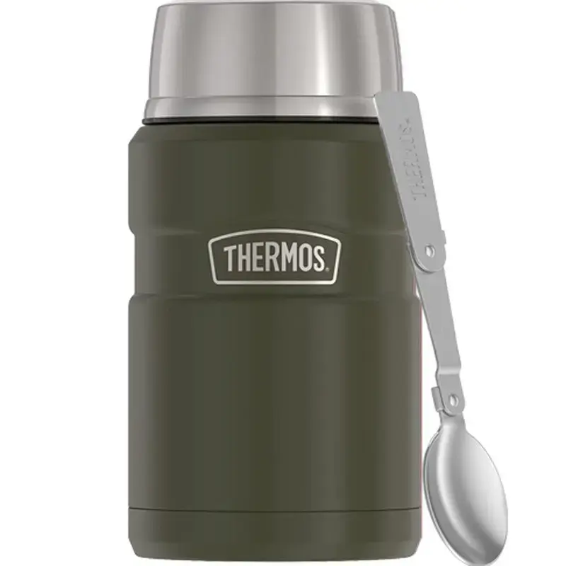 THERMOS Icon pārtikas termoss 710 ml - armijas zaļš Photo 3