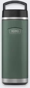 Термокружка THERMOS 130103 — термобутылка из нержавеющей стали, 710 мл, зелёная, диам. 8.2 см, высота 257 мм