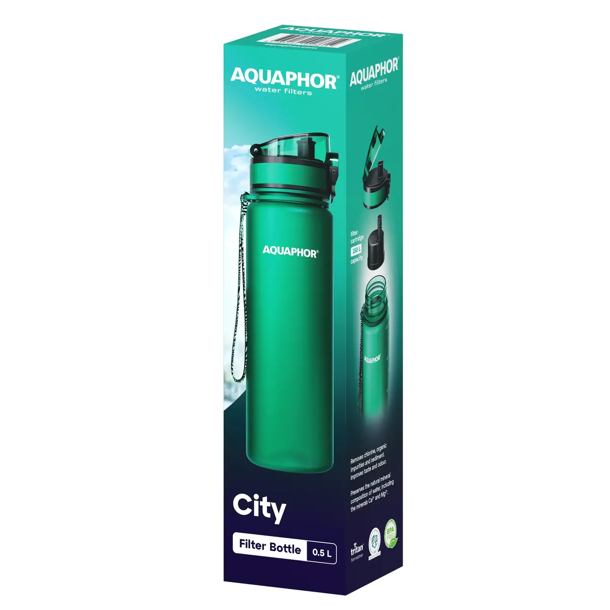 Filtrējamā pudele Aquaphor City 500 ml Photo 4