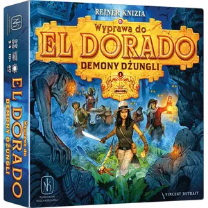 Spēļu paplašinājums nasza księgarnia Expedition to El Dorado: Jungle Demons