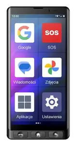 Смартфон MaxCom MS601 6" Dual SIM Android 14 4G 4 ГБ ОЗУ 64 ГБ Память 4000 мАч Черный