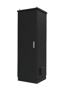 Lanview RDLIP55G22U66B 22U Serveru skapis melns IP55 600 kg celtspēja