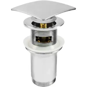 Washbasin and Bidet Stopper with Sleeve — deante NHC_011U, universal fit