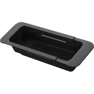 Pull-out basket for sink deante ZZB_N00L — stainless steel sink accessory, removable drain basket